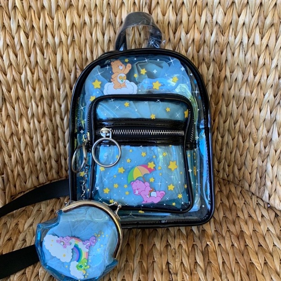 New Care Bears x Dolls Kill Mini Backpack - Picture 1 of 2